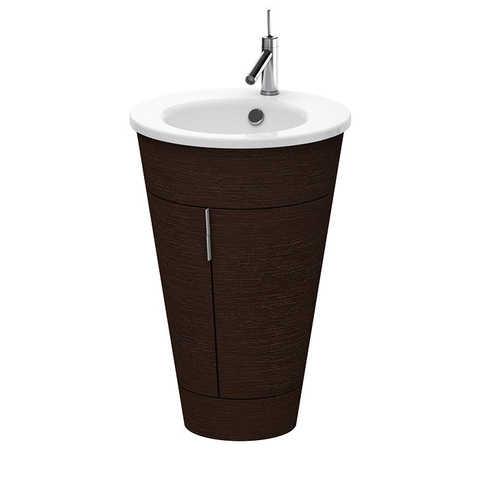 Duravit Starck 1 S1952002424 Тумба напольная 600x560xh825 мм, для раковины, с 2мя дверцами, 1 полка, цвет: macassar