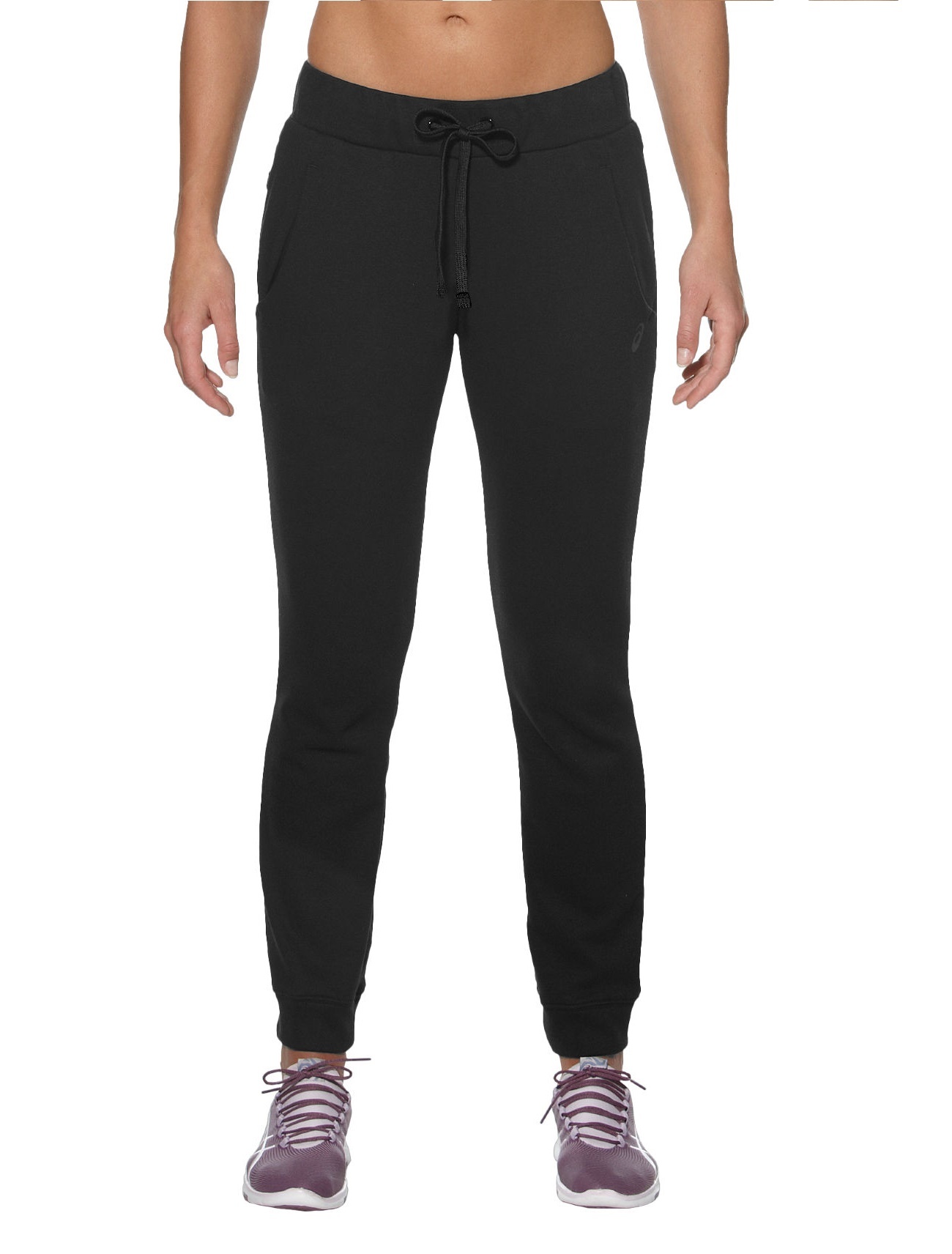 Asics Knit Pant Женские спортивные штаны черные