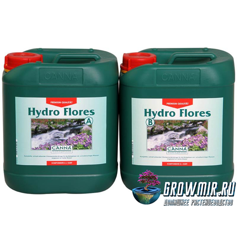 CANNA HYDRO FLORES A+B 5л (SW)