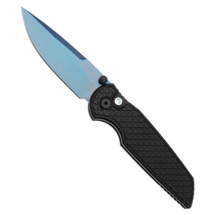 Фото Cкладной нож Pro-Tech Tactical Response 3 Integrity Relic Textured Blue Sapphire, сталь S35VN, рукоять алюминий, черный