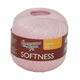 Пряжа Семеновская Softness (Нежность) 132804 розовый бледный