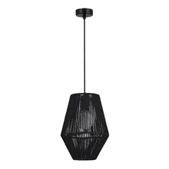 SLE6025-413-01 Светильник подвесной черный/черный E27 1*40W