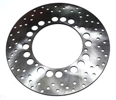 Диск тормозной задний на Yamaha MT01 2005-2011 / XJR 1998-2015 г.в., серебристый