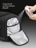 Картинка рюкзак для путешествий Ozuko 9834 Black - 6