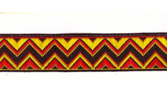 Тесьма жаккард, с1852, рис.9525, ш. 2,2 см