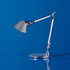Настольная лампа Tolomeo Micro Table A011800 серебристый