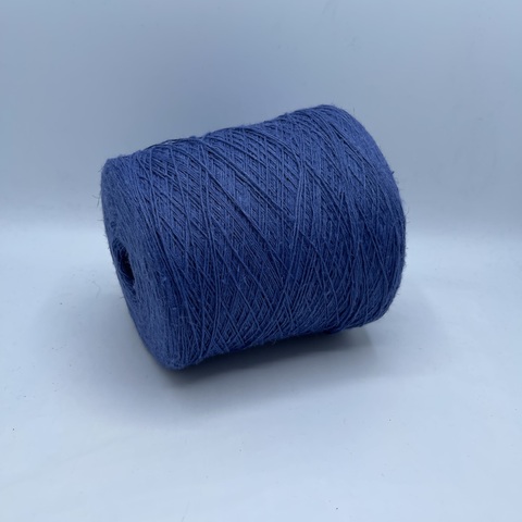 Бобинная пряжа (пр.Италия),art-Viscolino 450м / 100 гр. 40%Лен 60%Вискоза , цвет-Светло-синий, арт.23666
