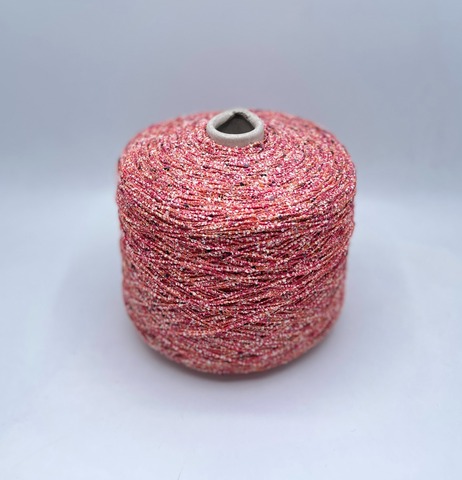 Millefili (пр.Италия),art-Albicocco 170м/100г 55% Хлопок, 28% вискоза, 17% полиамид,цвет-Грейпфрут,мультиколор,арт-26595