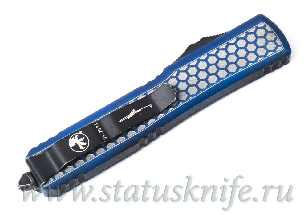 Нож Microtech Ultratech 123-1HXWBLS Hex Pattern Signature Series