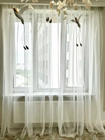 Тюль органза Дождик 270х500 см