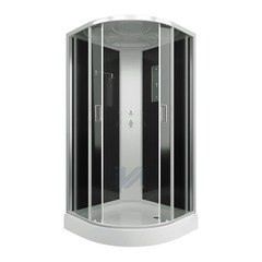 Душевая кабина IVA SC09CT 900*900*2150 низкий поддон, тонированное стекло