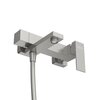 Cezares Slider SLIDER-VD-GM Смеситель для ванны с душевым набором, цвет: воронёная сталь