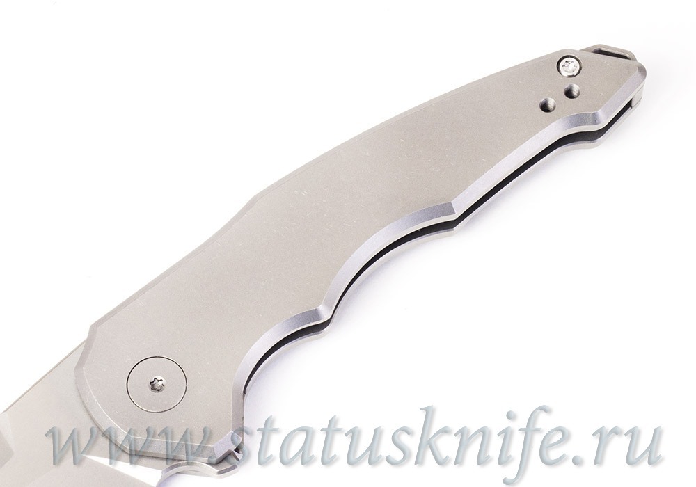 Нож Hoback OneSam Ti CPM-20CV Stonewash