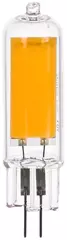 Лампа Gauss LED G4 4.5W AC220-240V 380lm 3000K 107807104
