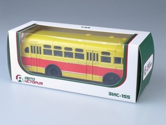ZIS-155 bus 1949 red-yellow 1:43 AutoHistory