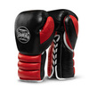 Перчатки Leaders LeadSeries на шнуровке Black/Red