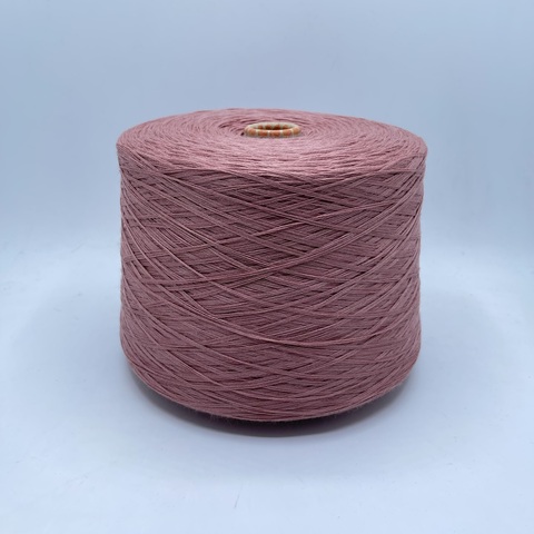 Бобинная пряжа (пр.Италия), art-4586 320м(смотка в 5 нитей)/100гр. 100%Меринос, цвет-Припыленно-розовый, арт.24518
