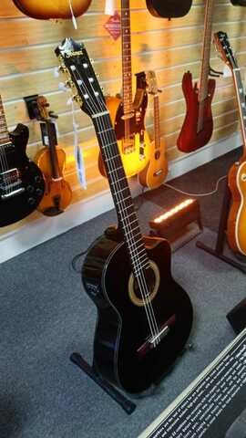 IBANEZ GA11CE-BK классическая электроакустическая гитара