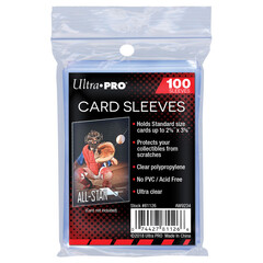 Ultra Pro - Мягкие прозрачные протекторы Regular Soft Card Sleeves для карт стандартного размера