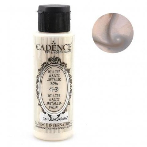 краска hi-lite №339 оранжевая,cadence 70мл