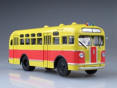 ZIS-155 bus 1949 red-yellow 1:43 AutoHistory