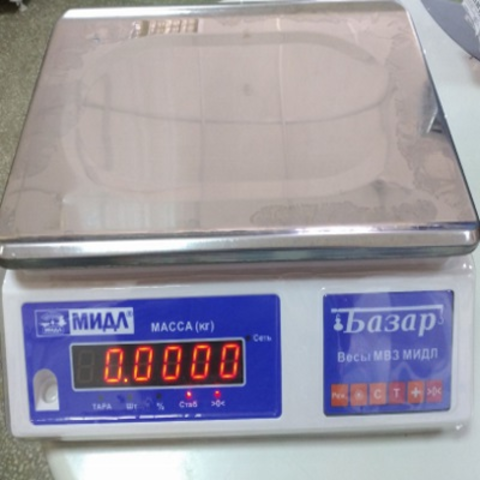 Весы технологические МТ 30 ВДА (2/5г.; 330х230) 