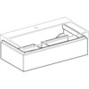 Geberit Xeno2 500.508.43.1 Тумба под раковину, 88x22x46.2см, Серый / Меламин, древесная структура