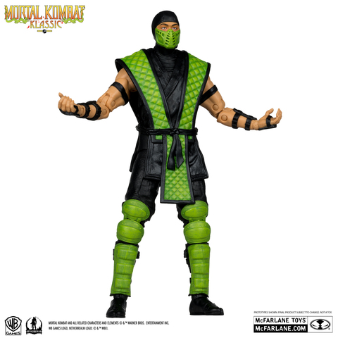 Фигурка Рептилия из игры Мортал Комбат Классик Mcfarlane