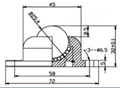 Шариковая опора Omniroll IA-25