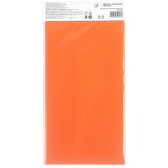 Скатерть п/э оранжевая 1,4х2,75м
