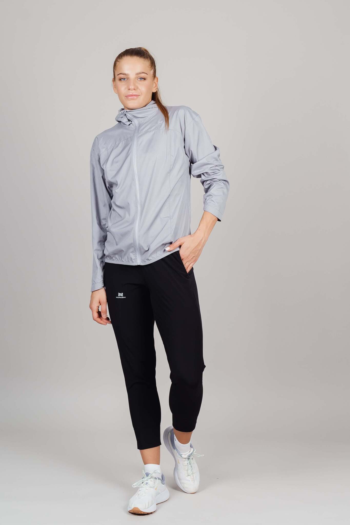 Женский костюм для бега Nordski Pro Light total grey