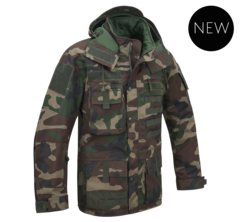 Brandit PERFORMANCE OUTDOOR JACKET woodland