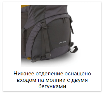 Tatonka Lago 100+15 туристический рюкзак titan grey - 15