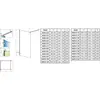 Radaway 1012155-09-01 Душевое ограждение Essenza Pro 8 Gold Walk-In 155*200 прозрачное 8 мм золото