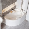 Ravak CV01000000 Ванна ROSA 140x105 P белая