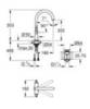 GROHE Atrio 21022DC3 Смеситель для раковины