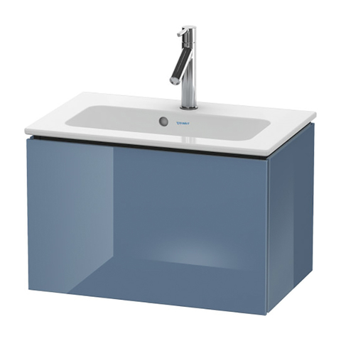 Duravit L-Cube LC615604747 База под раковину 400x620x391, 1 выдв. ящик, цвет голубой камень глянцевый