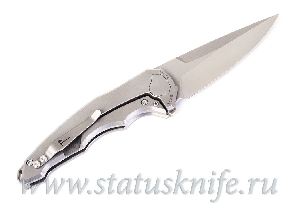 Нож Hoback OneSam Ti CPM-20CV Stonewash