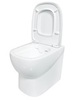 Sanita Luxe WC.BW/Infinity/DM.Rim/WHT.G/S1 Унитаз приставной Infinity Rimless
