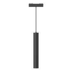 ST680.433.07 Магнитный трековый светильник Черный LED 1*7W 3000K 430Lm Ra>90 36° IP20 D30xH300 48V