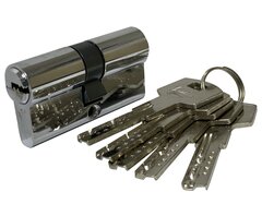 Механизм цилиндрический с повышенной секретностью серия Z Z60мм-Z100мм CP хром