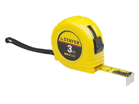 STAYER Standard, 3 м х 16 мм, рулетка (34014-03-16)