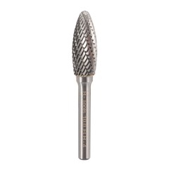 Бор-фреза твердосплавная H(FLH) 10,0x25x65x6мм HM H-Tools 116219HT