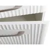 BelBagno DUE-1500-2A-SC-BM-P DUE Шкаф подвесной с двумя распашными дверцами с доводчиками, с двумя полками, универсальный, Белый металлик, 400x300x1500