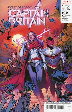 Betsy Braddock Captain Britain #1 (Cover A)