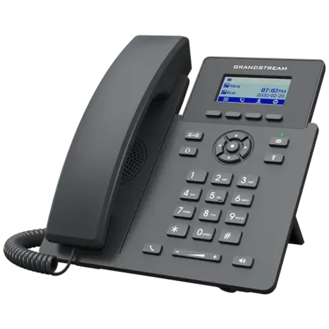 Grandstream GRP2601W - IP телефон с поддержкой Wi-Fi (без PoE), 2 SIP аккаунта, 2 линии, нет подсветки экрана
