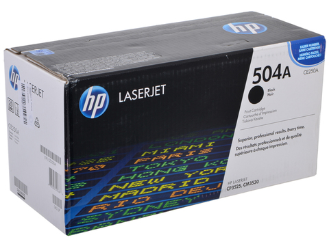 Скупка оригинальных картриджей hp CE250A №504A