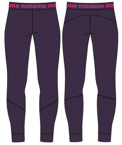 Женское термобелье леггинсы с ветрозащитой Noname Arctos WS 24 purple