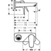 Hansgrohe Talis E 71732000 Смеситель встраиваемый однорычажный