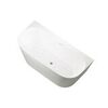 Allen Brau Priority 2.31003.20/PWM Акриловая ванна, 170x78, цвет: белый, зелёный